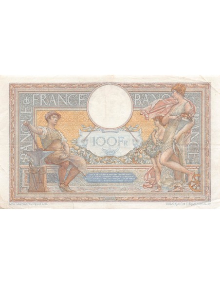 Billets Banque de France 100 francs 1939