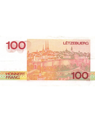 Luxembourg Luxembourg 100 francs 1986