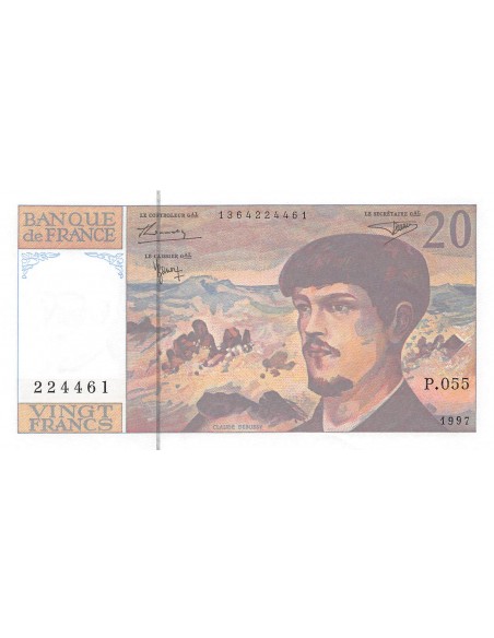 Debussy 20 francs 1997