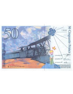 50 francs 1992 2