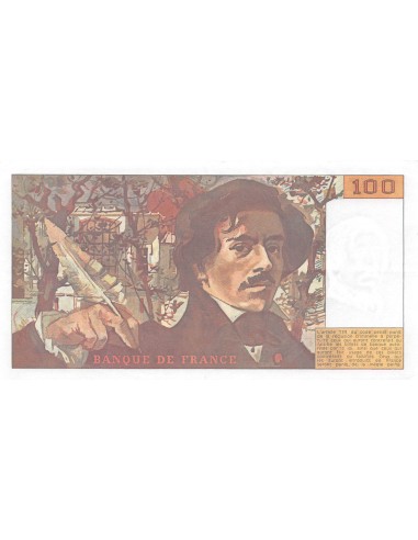 Billets français 100 francs 1990
