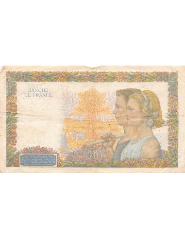 Billet Français 500 francs 1941