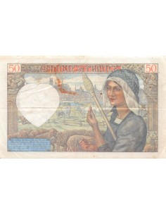 Billets Banque de France 50 francs 1940 2