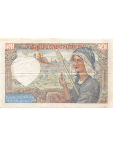 Billets Banque de France 50 francs 1940