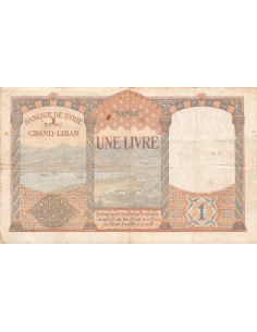 Syrie Syrie 1 francs 1939 2