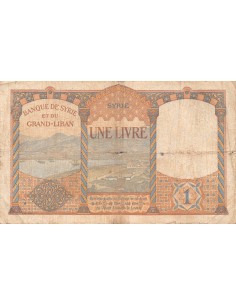 Syrie Syrie 1 francs 1939 2