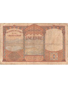 Syrie Syrie 1 francs 1939 2