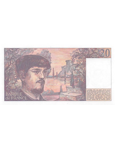 Debussy 20 francs 1982