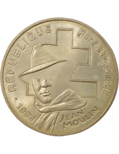 Jean Moulin Jean Moulin 100 francs Argent 1993 Pessac