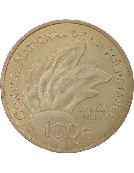 Jean Moulin Jean Moulin 100 francs Argent 1993 Pessac