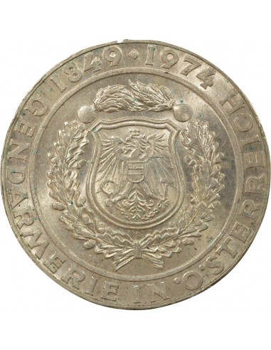 Autriche Police Autrichienne 50 shillings Argent 1974 A Vienne