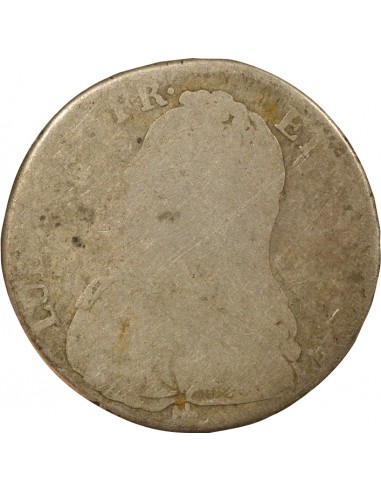 Louis XV Aux Rameaux d'Olivier 1/2 écu Argent 1726 R Orléans