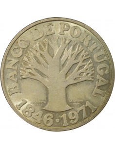 Portugal Vasco de Gama Banque Nationale 50 escudos Argent 1971 2