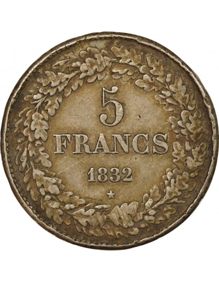 Belgique Léopold Ier Tête laurée