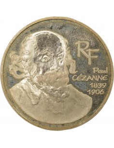 Paul Cézanne Paul Cézanne 1 1/2 euro Argent 1993 Pessac 2