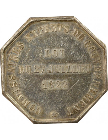 Commissaires Experts du Gouvernement Argent Après 1880