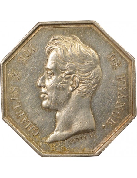 Isles de France et de Bourbon Caisse d'Escompte et de Prêts Argent 1824-1830