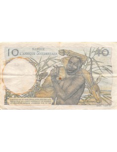 Afrique de l'Ouest Afrique 10 francs 1949 2