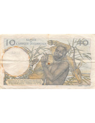 Afrique de l'Ouest Afrique 10 francs 1949