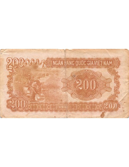 Vietnam Hô Chi Minh Vietnam 50 dong 1951