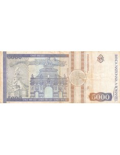 Roumanie Roumanie 5000 lei 1993 2