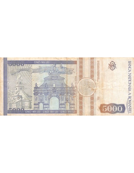 Roumanie Roumanie 5000 lei 1993