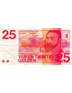 Pays-Bas Pays-Bas 25 gulden 1971