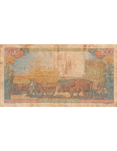 Etats de l'Afrique Equatoriale Afrique 500 francs 1949