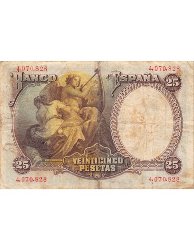 Espagne 25 pesetas 1931