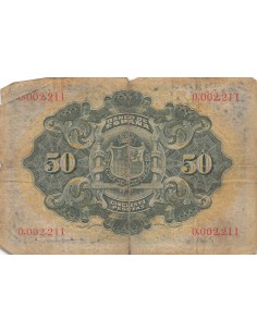 Espagne 50 pesetas 1906 2