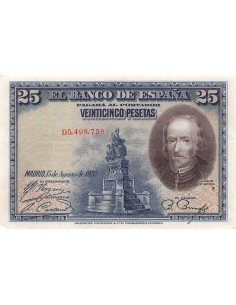 Espagne 25 pesetas 1928