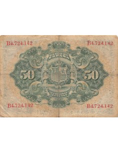 Espagne 50 pesetas 1906 2