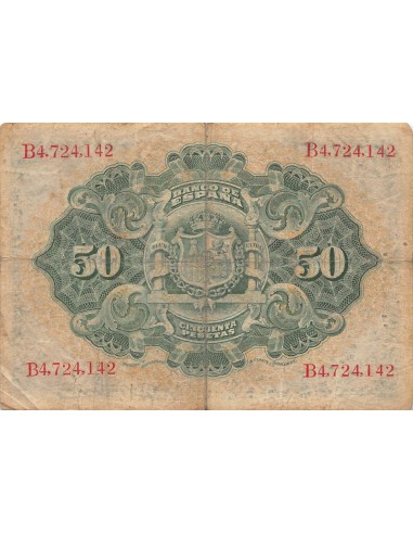 Espagne 50 pesetas 1906