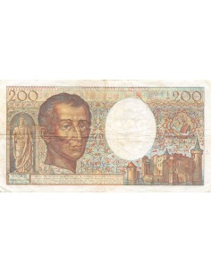 Billets français 200 francs 1982 2