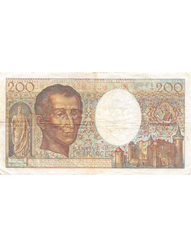 Billets français 200 francs 1982
