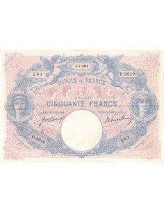 50 francs 1916