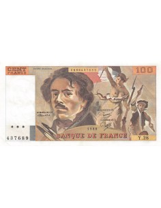 100 francs 1980