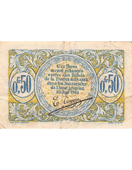 50 centimes 1914-1925