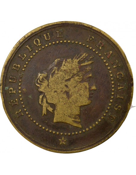 Tirage au Sort Jeton Laiton 1883