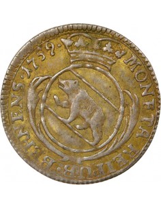 Berne 10 kreuzer Argent 1759 2
