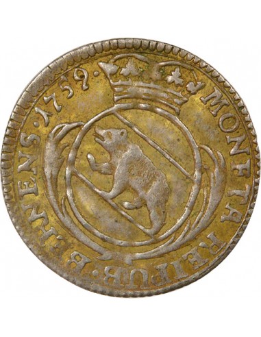 Berne 10 kreuzer Argent 1759
