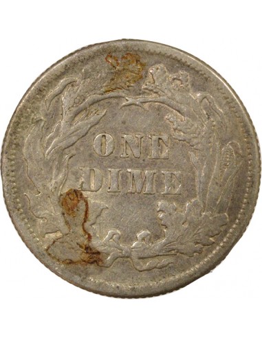 USA Seated Liberty Dime Argent 1889 Philadelphie