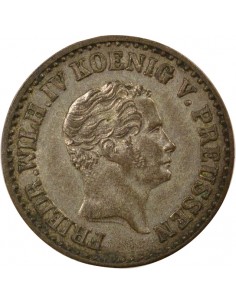 Etats Allemands (Prusse) Frédéric-Guillaume IV 1 groschen Billon 1849 A Berlin 2