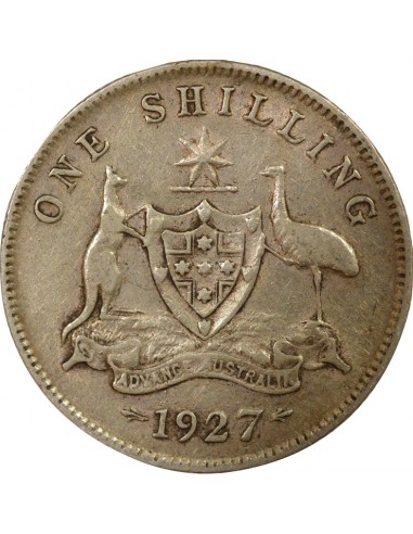 Empereur des Indes 1 shilling Argent 1927 Londres