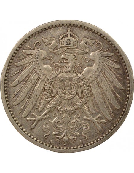Empereur 1 mark Argent 1904 A Berlin