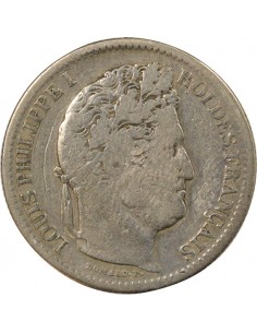 Louis-Philippe Ier 2 francs Argent 1833 W Lille 2