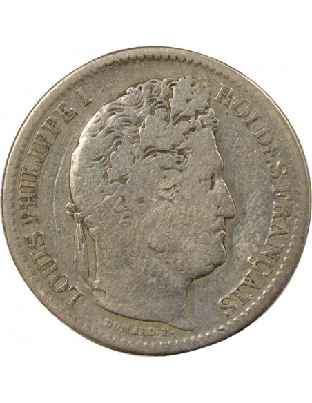 Louis-Philippe Ier 2 francs Argent 1833 W Lille
