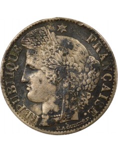 Céres - Demeter IIIème République 50 centimes Argent 1894 A - Paris 2