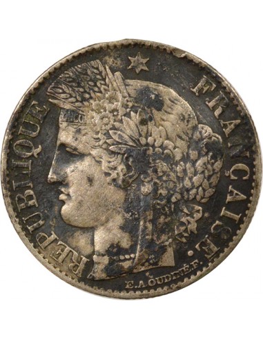Céres - Demeter IIIème République 50 centimes Argent 1894 A - Paris