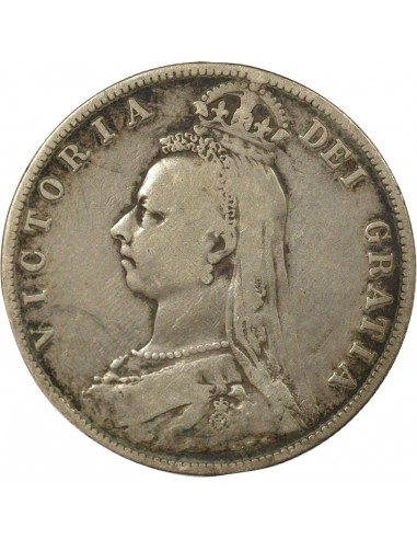 Reine Effigie du Jubilé 1 couronne Argent 1889